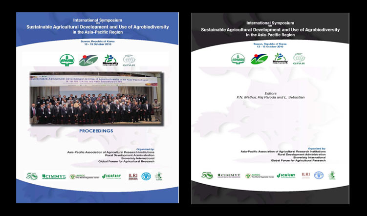 International Symposium on Sustainable Agricultural Development and use of Agrobiodiversity in the Asia-Pacific Region, 13-15 October 2010 – Proceedings