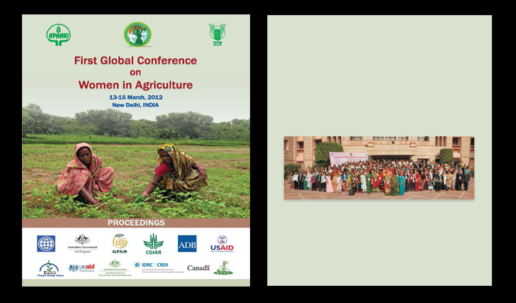 First Global Conference on Women in Agriculture (GCWA), 13-15 March 2012 – Proceedings