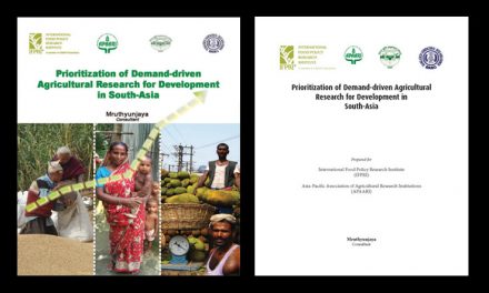 Prioritization of Demand-driven Agricultural Research for Development in South-Asia, 2011