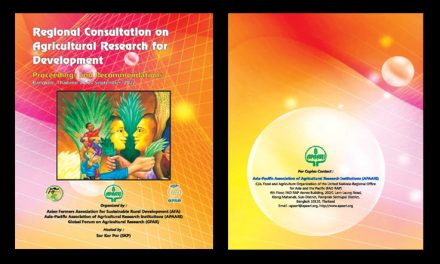 Regional Consultation on Agricultural Research for Development, 29 October–1 November 2012 – Proceedings