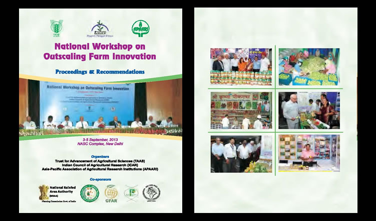 National Workshop on Outscaling Farm Innovation, 3-5 September 2013 – Proceedings