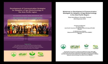 Workshop on Development of Communication Strategies for Adoption of Agri-Biotechnology in the Asia-Pacific Region, 28-29 September 2015 – Proceedings