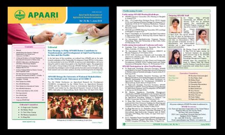 APAARI Newsletter, Vol. 25 (1), June 2016