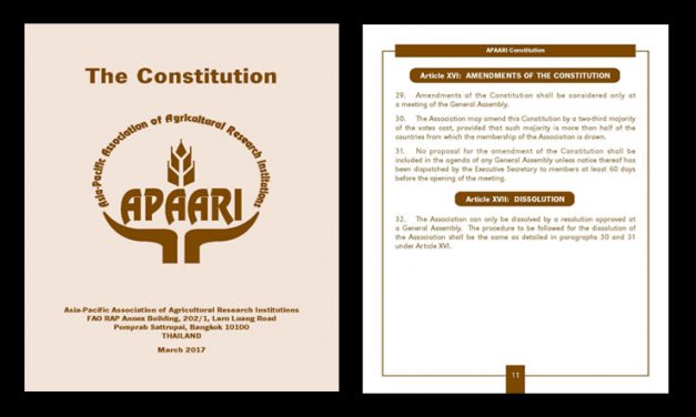 APAARI Constitution – March 2017