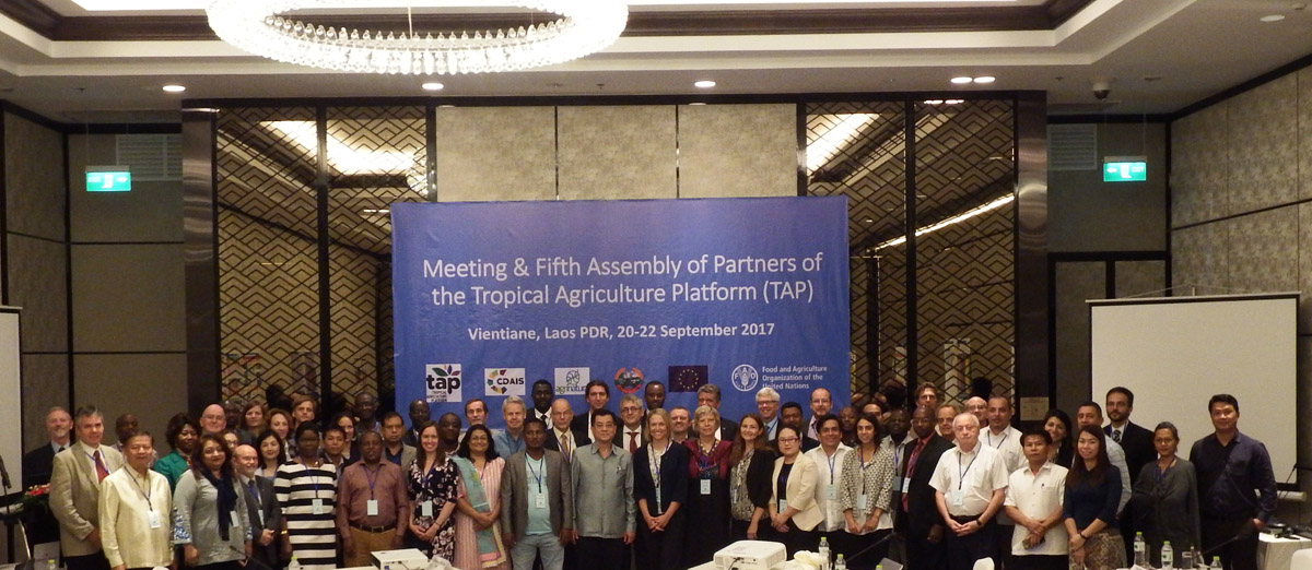 TAP partners meet in Laos to discuss progress on capacity development for agricultural innovation