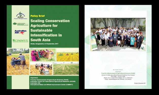 Scaling Conservation Agriculture for Sustainable Intensification in South Asia – Policy Brief