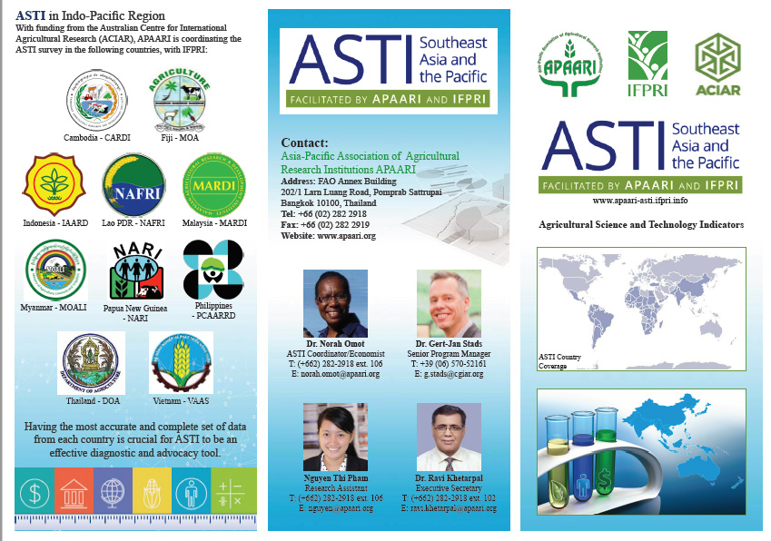 A new ASTI flyer provides key information about the project