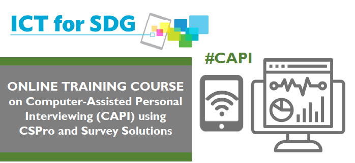 Online Training Course on Computer-Assisted Personal Interviewing (CAPI) using CSPro and Survey Solutions