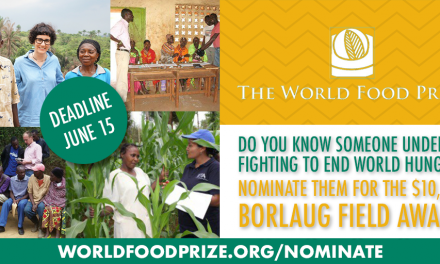Nominations now open for the Borlaug Field Award