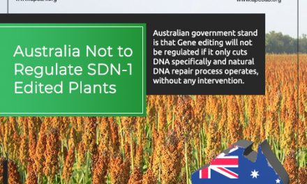 Australia NOT to Regulate SDN-1 Edited Plants