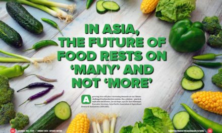 In Asia, the future of food rests on ‘many’ and not ‘more’ – An Interview with Dr. Ravi Khetarpal by Asia Inc, 500