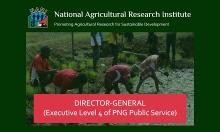 Applications for the position of Director-General – NARI-PNG, Deadline: 21 November 2020