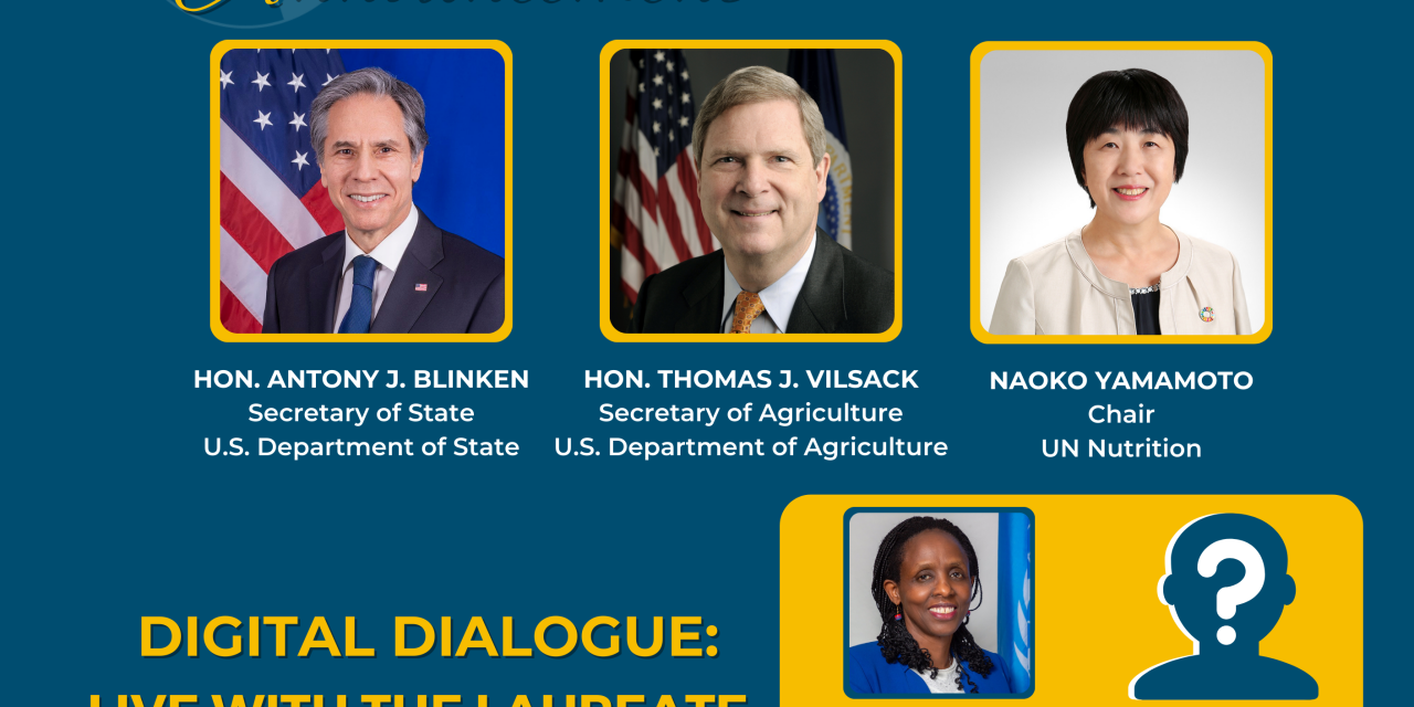 2021 World Food Prize Laureate Announcement