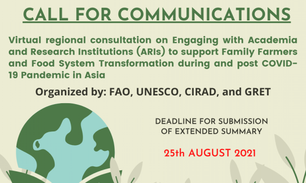 Call for Communications: Regional Consultation on Engaging with Academia and Research Institutions (ARIs)