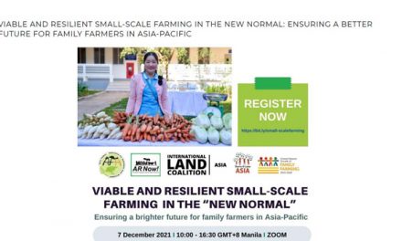 Making Small-scale Farming Viable and Resilient in the New Normal: Ensuring a brighter future for family farmers in Asia-Pacific