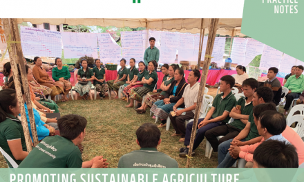 Good Practice Note-1: Promoting Sustainable Agriculture (Lao PDR)