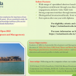 Admissions Open for MBA in Sustainable Development and Management at Nalanda University, India