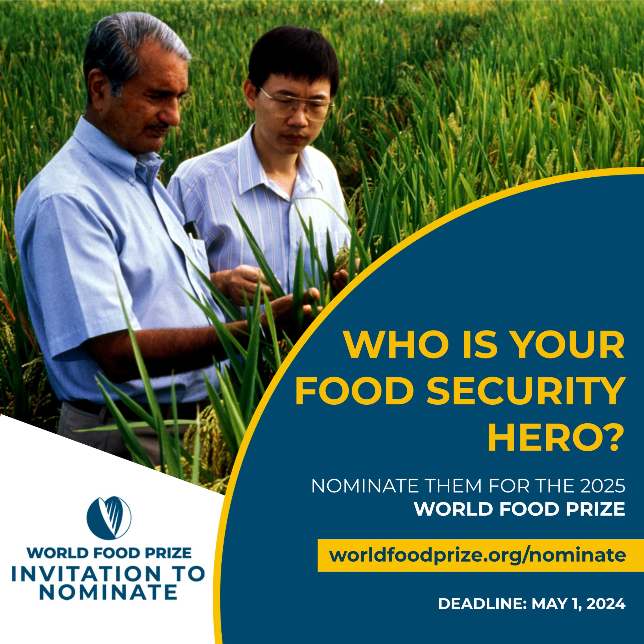 Nominations for 2025 World Food Prize Laureate are now open AsiaPacific Association of