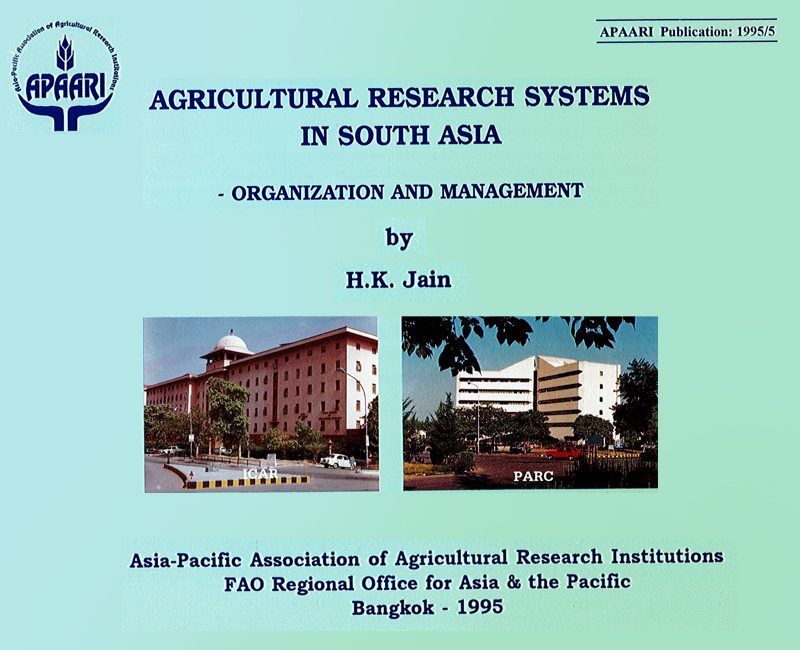 1995-Agricultural Research Systems in South Asia - Organization and Management