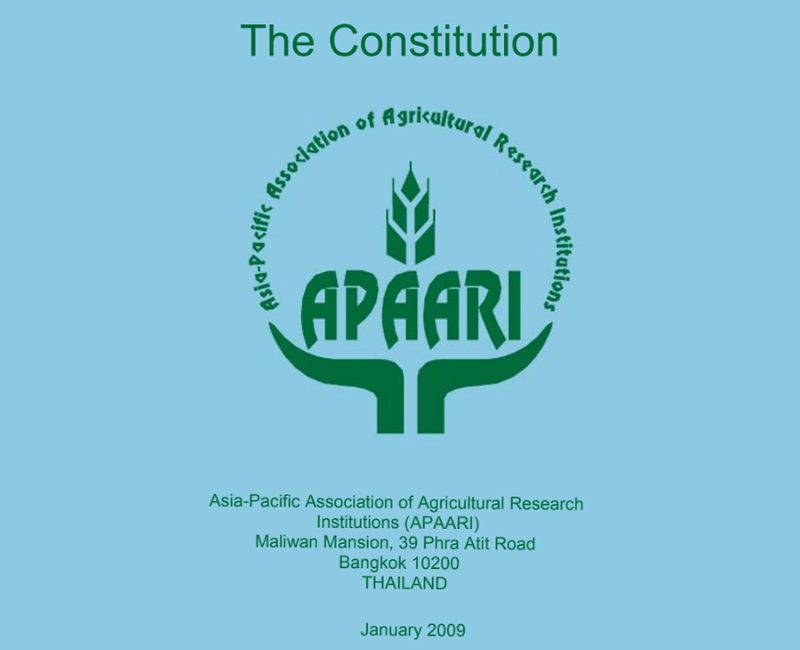 APAARI-Constitution-2009